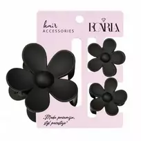 Ecarla Eu Sandelis Plaukų segtukų rinkinys 3in1, gėlė + 2 mini plaukų segtukai SP436