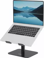 Fellowes Alumia Desk Nešiojamas kompiuteris Stand Juodas Podstawka na notebooka Juodas 38,1 cm (15")