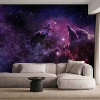 Artgeist Fototapetas - Violetinė Nebula