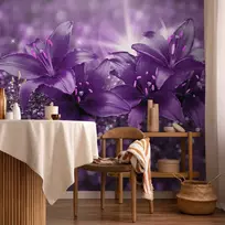 Artgeist Fototapetas - Masterpiece of Violetinė