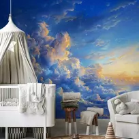 Artgeist Fototapetas - When the Sky Becomes a Canvas: Artistic Creation of Nature in the Clouds