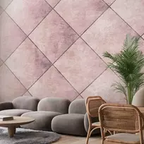 Artgeist Fototapetas - Perfect cuts - uniform geometric pattern in tiled pattern with pattern