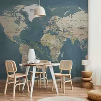 Artgeist Fototapetas - Vintage World Map
