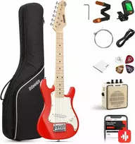 Donner Vaikiškos elektrinės gitaros komplektas
