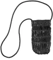 Bazaar Telefono dėklas, The Dial Diva, 4x20x77 cm, juoda, oda