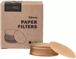 Paper filters for the Sealpod Dolce Gusto reusable capsule, 200 pcs.