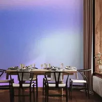 Artgeist Fototapetas - Heather Mist - Delicate Gradient Comprising Various Shades of Violet
