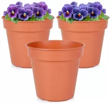 Ibergarden ProGarden Plastikinių Vazonų Rinkinys 3 vnt. 15 cm