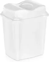 YokaHome Plastikinis konteineris 9 l baltas - švarai namuose