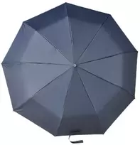 Pusiau automatinis juodas skėtis