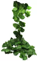 Dirbtinio skindapo lapų girlianda, 226 cm
