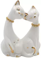 Porcelianinė statulėlė katinai, 11,5 cm