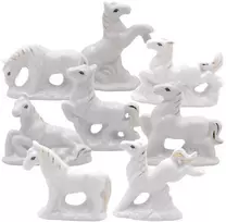 Porcelianinė statulėlė Žirgas, 7 cm - 7