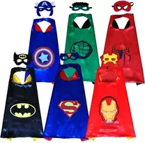 Superherojaus apsiaustas ir kaukė vaikams (3-6 m.) - 3