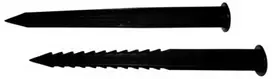Tvirtinimai plastikiniams borteliams Gardmex 10vnt./235mm juodi
