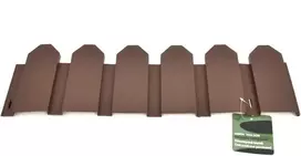 Dekoratyvinė tvorelė L60cm H23.5cm t.rudas/plastikinė