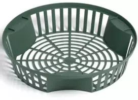 Prosperplast Pintinė svogūninėms gėlėms D31.5cm H5.6cm plastikinė/žalia