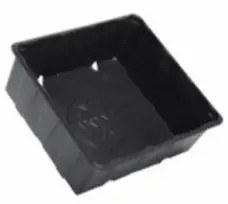 Agrimatco Dėžutė daigams 13.4x12.2x4.9cm juoda
