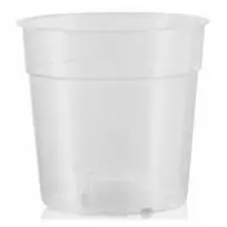 Agrimatco Gėlių vazonas 6x5.8cm plastik./permatomas