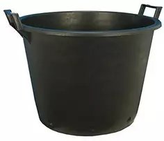 Idel Gėlių vazonas su rankenomis Mastello MASTELLO CON MANICI D70m/H50cm juodas
