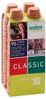 Romberg Apvalūs kokoso pluošto vazonai daigams D6cm/96 vnt.