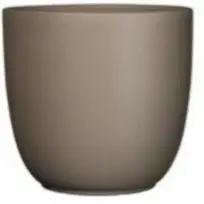 Dekoratyvinis gėlių vazonas Tusca Ø14.5cm H14cm keraminis/rudas