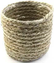 Dekoratyvinis gėlių vazonas Ø16cm H16cm jūros dumblių