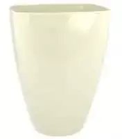 Leni Dekoratyvinis gėlių vazonas orchidėjai Quarta 14cm baltas