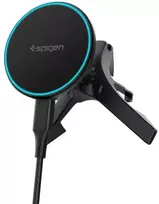Automobilinis laikiklis Spigen Essential MagSafe Wireless Car Charger EV15MAQ, juodas - Air vent