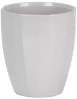 Scheurich Dekoratyvinis gėlių vazonas Pilkas Elegance Ø14cm H14cm keraminis/šv.pilkas
