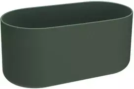 Elho Dekoratyvinis gėlių vazonas B.For Soft Duo L27cm W14cm H12.6cm plastikinis/žalias
