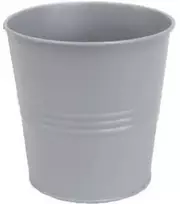 Dekoratyvinis gėlių vazonas Ø13cm H13cm metalinis