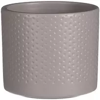 Dekoratyvinis gėlių vazonas Era Ø10cm H9cm keraminis/rudas