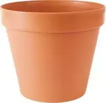 Prosperplast Dekoratyvinis gėlių vazonas Glinka 22cm terakotos sp.