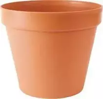 Prosperplast Dekoratyvinis gėlių vazonas Glinka 17cm terakotos sp.