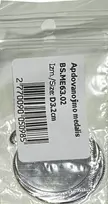 Apdovanojimo medalis Ø3.2cm metalo/sidabro sp.