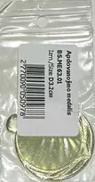 Apdovanojimo medalis Ø3.2cm metalo/aukso spalva