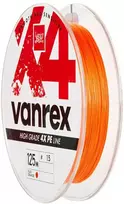 Pintas valas Vanrex Fluo Oranžinis Lucky John 125m/Ø0.12mm