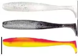 Guminis masalas-žuvytė Blinky Shad Konger 8.75cm ryškių spalvų