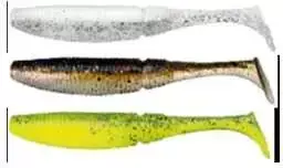 Guminis masalas-žuvytė Power Grub Konger 8.5cm natūralių spalvų