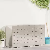 Rato konteinerių laikymas 3 konteineriams 340 x 77.5 x 115.5 cm