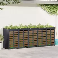 Rato konteinerių laikymas 3 konteineriams 340 x 77.5 x 115.5 cm