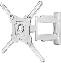 Laikiklis ONKRON TV Wall Mount for 32-65” LED LCD Plasma Flat Screen Curved TVs iki 35 kg, Baltas