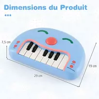 Promotions Pianinas, 29x19x7,5 cm, mėlynas, muzikinis žaislas