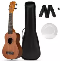Promotions Ukulelė 53,3x17,8x7,6 cm Natūrali Mahogany