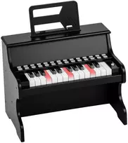 Promotions Vaikiškas pianinas, 25 klavišų mini skaitmeninis pianinas, 38x24x29 cm, juodas