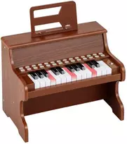 Promotions Vaikiškas pianinas, 38x24x29 cm, rudas, skaitmeninis muzikos instrumentas
