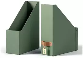 Segregatorius Leitz Puro žurnalų segtuvams, 2 vnt. pakuotėje, Žalias, 100 mm, 260 mm, 310 mm, 310 g, Italija