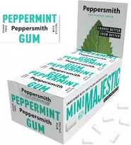 Peppersmith kramtomoji guma su ksilitoliu ir pipirmėtės skoniu, 10 vnt. (10 vnt. x 12)