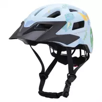 Dviratininko šalmas dziecięcy MTB Wozinsky su odpinanym daszkiem 48-52 cm - Šviesiai mėlynas